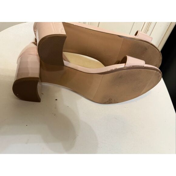 Steve Madden Women's Open Toe Ankle Strap Block Heel JCarrson Sandals Nude Sz 7 - Picture 6 of 14